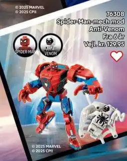 Lego Spider-Man-mech mod Anti-Venom tilbud