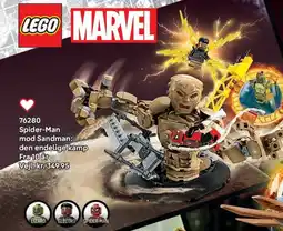 Lego Spider-Man mod Sandman: den endelige kamp tilbud