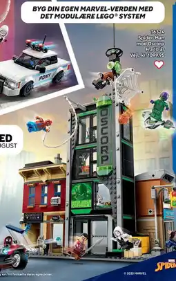 Lego Spider-Man mod Oscorp tilbud