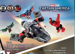 Lego Captain America mod Red Hulk tilbud