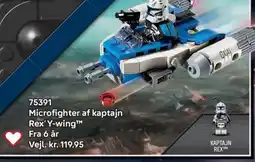 Lego Microfighter af kaptajn Rex' Y-wing tilbud