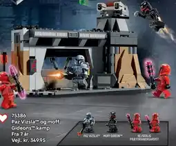 Lego Paz Vizsla og moff Gideons kamp tilbud