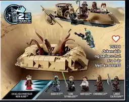 Lego Ørkenskib og sarlace-hul tilbud