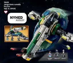 Lego Jango Fetts rumskib tilbud