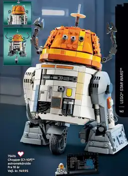 Lego Chopper (C1-10P) astromekdroide tilbud