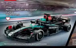 Lego Mercedes-AMG F1® W15-racerbil tilbud
