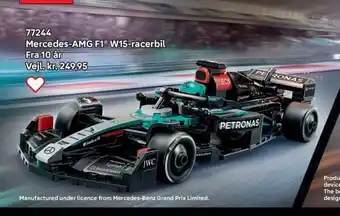 Lego Mercedes-AMG F1® W15-racerbil tilbud