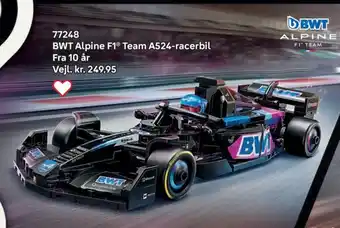 Lego BWT Alpine F1® Team A524-racerbil tilbud