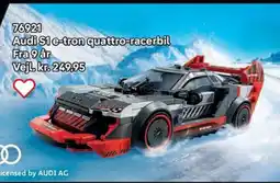 Lego Audi S1 e-tron quattro-racerbil tilbud