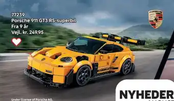 Lego Porsche 911 GT3 RS-superbil tilbud