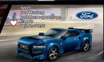 Lego Ford Mustang Dark Horse-sportsvogn tilbud