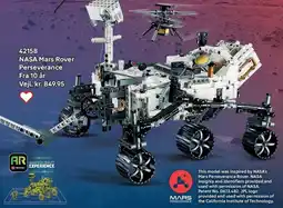 Lego NASA Mars Rover Perseverance tilbud