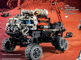 Lego Mars-teamets udforskningsrover tilbud