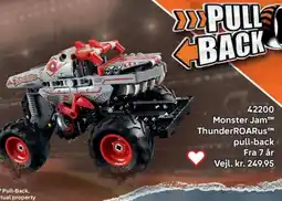 Lego Monster Jam Thunder ROARus pull-back tilbud