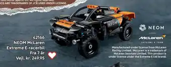 Lego NEOM McLaren Extreme E-racerbil tilbud