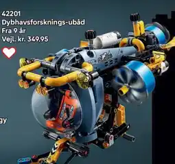 Lego Dybhavsforsknings-ubåd tilbud
