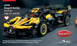 Lego Bugatti Bolide tilbud