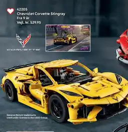 Lego Chevrolet Corvette Stingray tilbud
