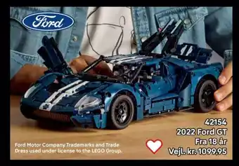 Lego 2022 Ford GT tilbud