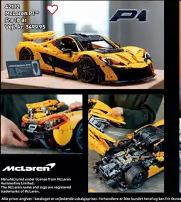 Lego McLaren P1 tilbud