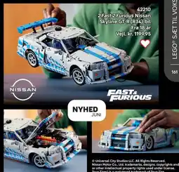 Lego 2 Fast 2 Furious Nissan Skyline GT-R (R34)-bil tilbud