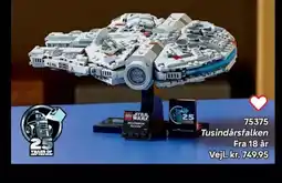 Lego Tusindårsfalken tilbud