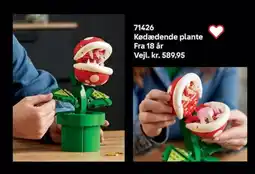 Lego Kødædende plante tilbud