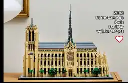 Lego Notre-Dame de Paris tilbud