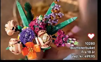 Lego Blomsterbuket tilbud