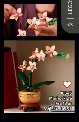 Lego Mini-orkidé tilbud
