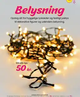 Hi five Lyskæde ekstra varm hvid LED tilbud