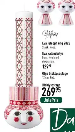 Imerco Eva kalenderlys, DKK 129.95 tilbud