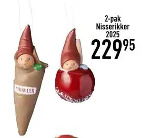 Imerco 2-pak Nisserikker 2025, DKK 229.95 tilbud