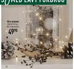 Imerco Wire lyskæde, DKK 49.95 tilbud