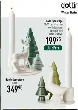 Imerco Bambi lysestage, DKK 349.95 tilbud