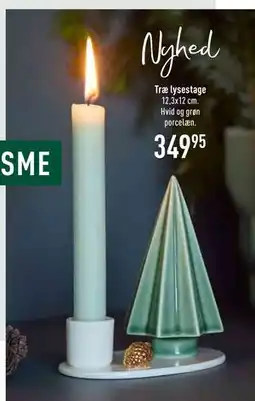 Imerco Træ lysestage, DKK 349.95 tilbud