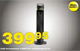 Bauhaus Outfit terrassevarmer el 800w ip44 sort aluminium 62 cm tilbud