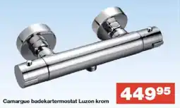 Bauhaus Camargue badekartermostat luzon krom tilbud