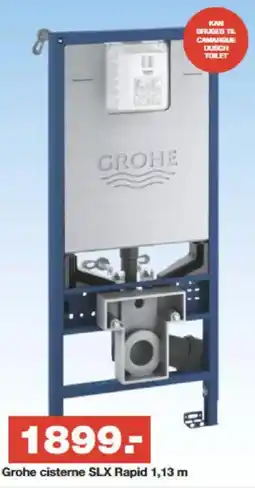 Bauhaus Grohe cisterne slx rapid 1,13 m tilbud