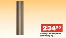 Bauhaus B!design akustikpanel svendborg eg tilbud