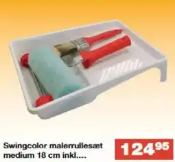 Bauhaus SWINGCOLOR Malerrullesæt medium 18 cm inkl tilbud