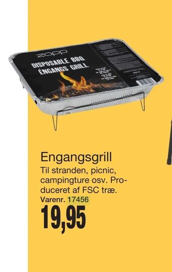 Harald Nyborg Engangsgrill tilbud
