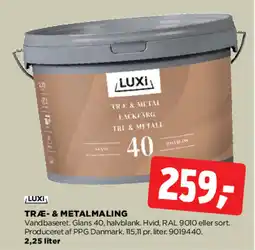 jem & fix Luxi Træ & Metalmalig tilbud