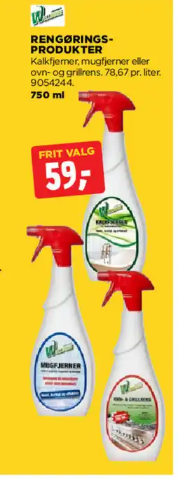 jem & fix Rengørings- Produkter tilbud