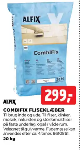 jem & fix Alfix Combifix Fliseklæber tilbud