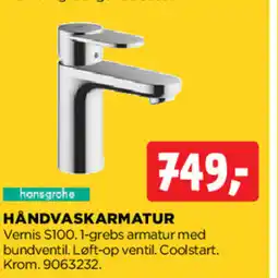 jem & fix Hansgrohe Håndvaskarmatur tilbud