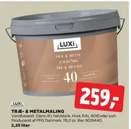 jem & fix TRÆ- & METALMALING, DKK 259 tilbud