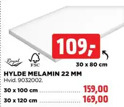 jem & fix HYLDE MELAMIN 22 MM tilbud