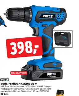 jem & fix Prize Bore-/Skruemaskine 20 v tilbud