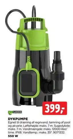 jem & fix DYKPUMPE, DKK 399 tilbud